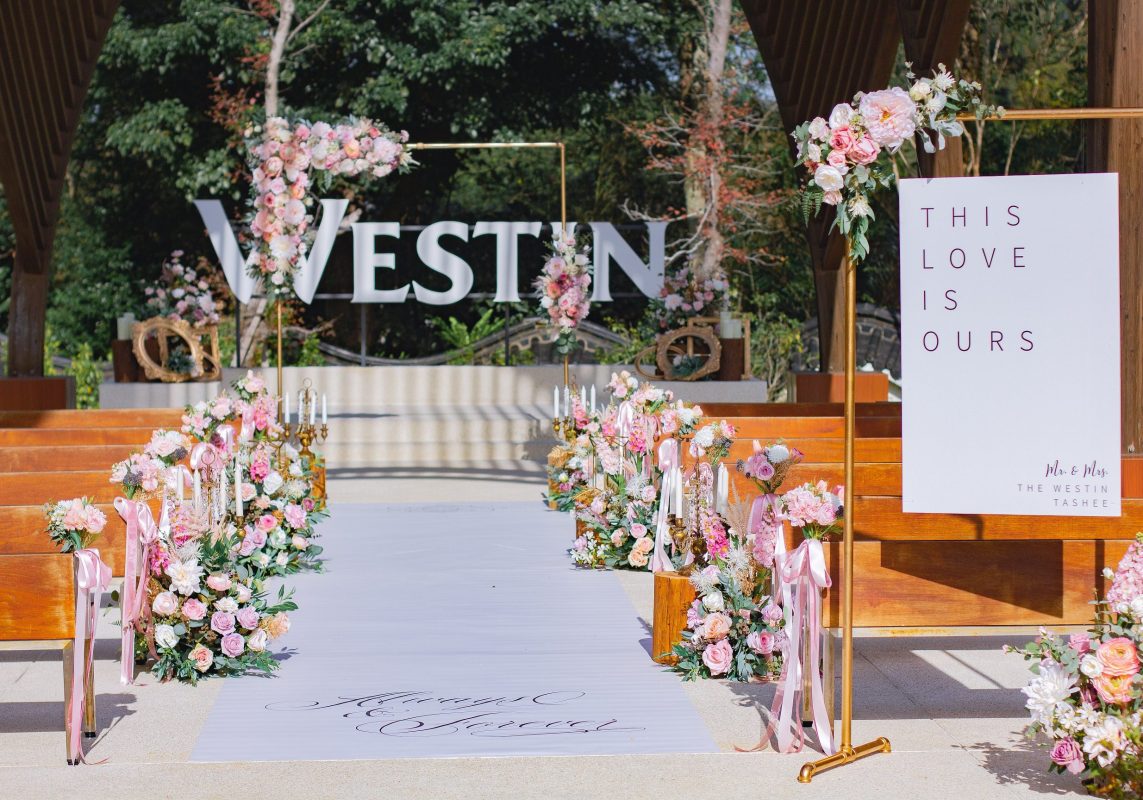 美式戶外婚禮 村花弄囍wedding Wish