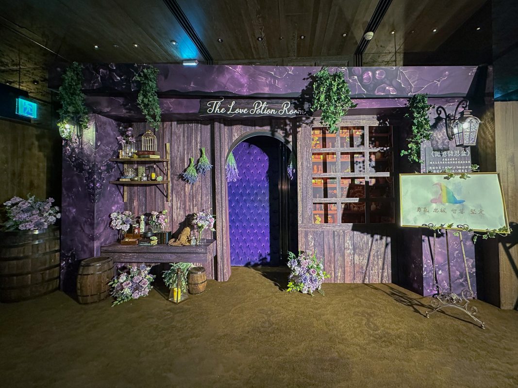 哈利波特婚禮斜角巷背板