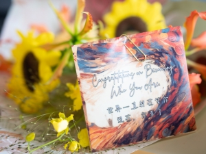 詩卡向日葵花束