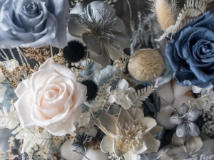 永生質感桌花 花盒 花籃