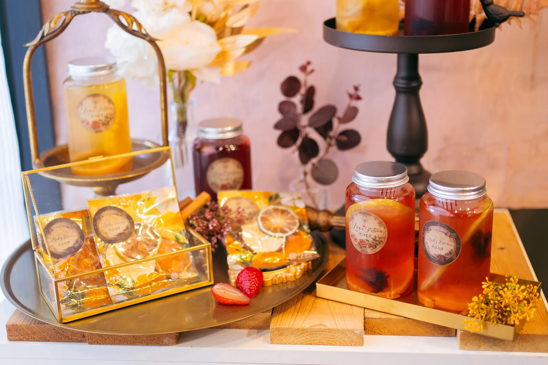 村花囍茶迎賓花果茶