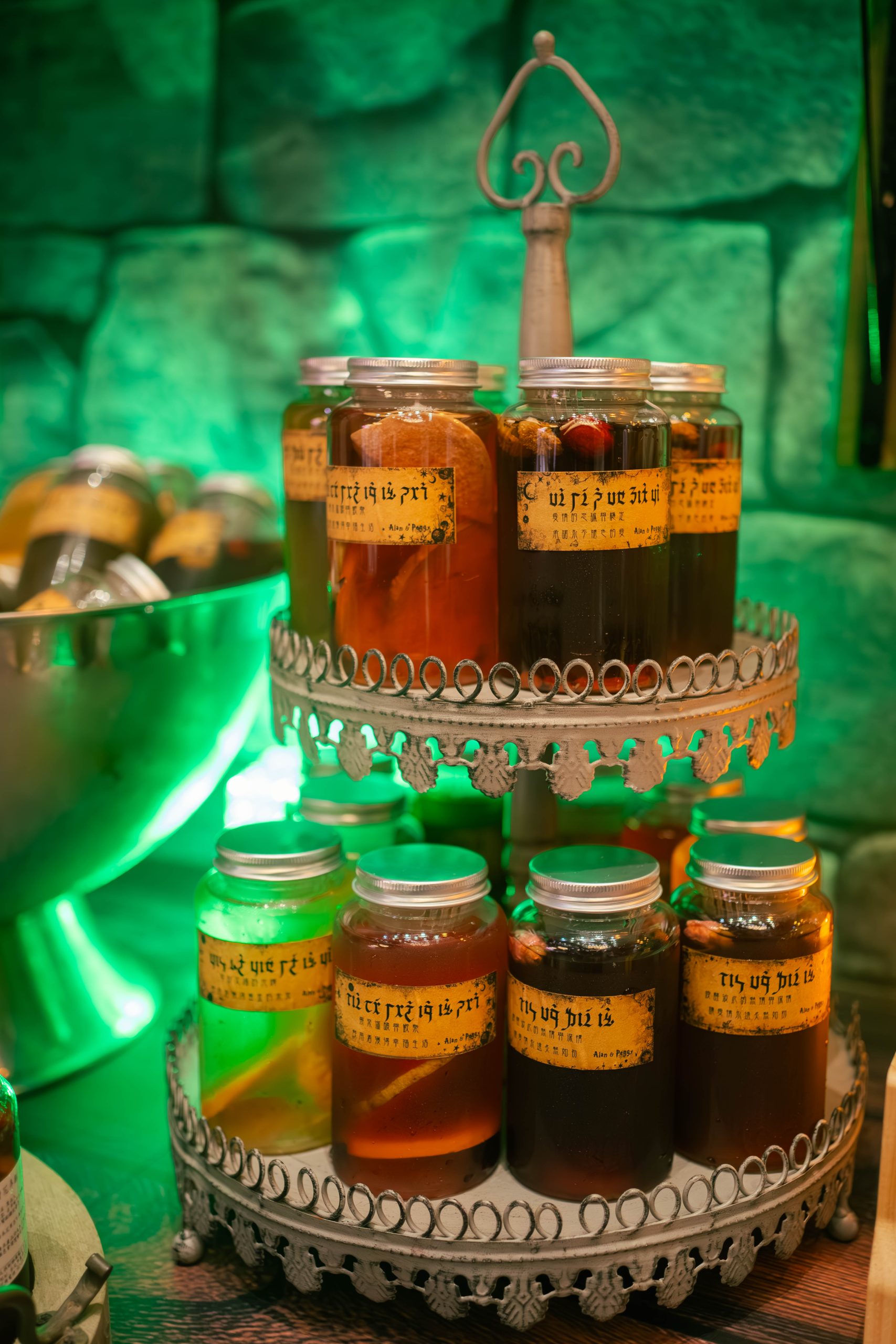 Tea Bar 現場佈置