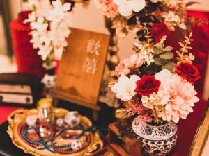 中國風桌面佈置