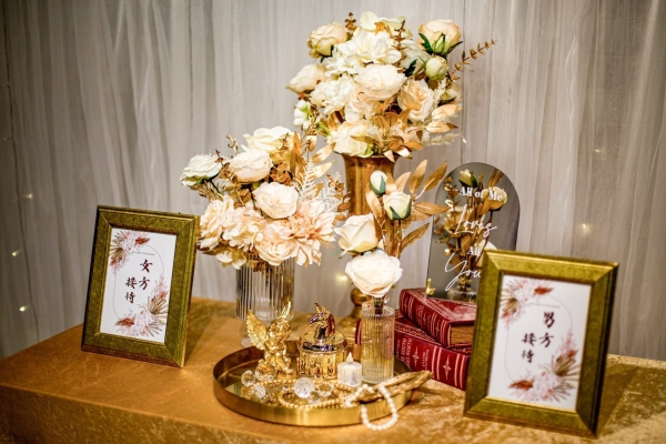 接待桌 - 白金系