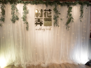森林雪紡燈泡串─草葉款 9 R010628