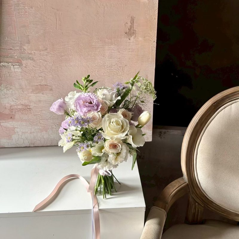 鮮花捧花｜紫色系