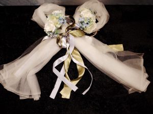 座椅花、走道花